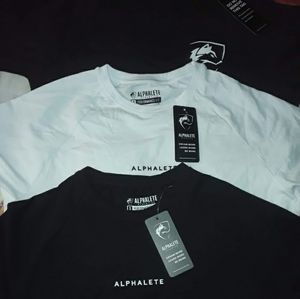 3 Alphalete mens shirts